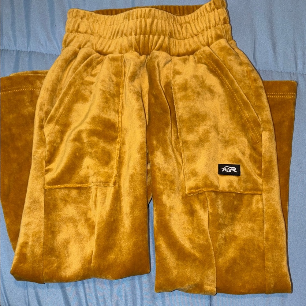 Tiger Friday velour pants CXS